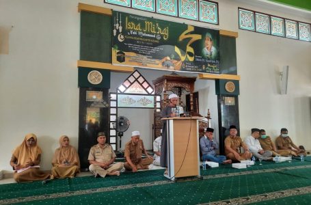 Kegiatan Isra Mi’raj di Masjid Asyifa